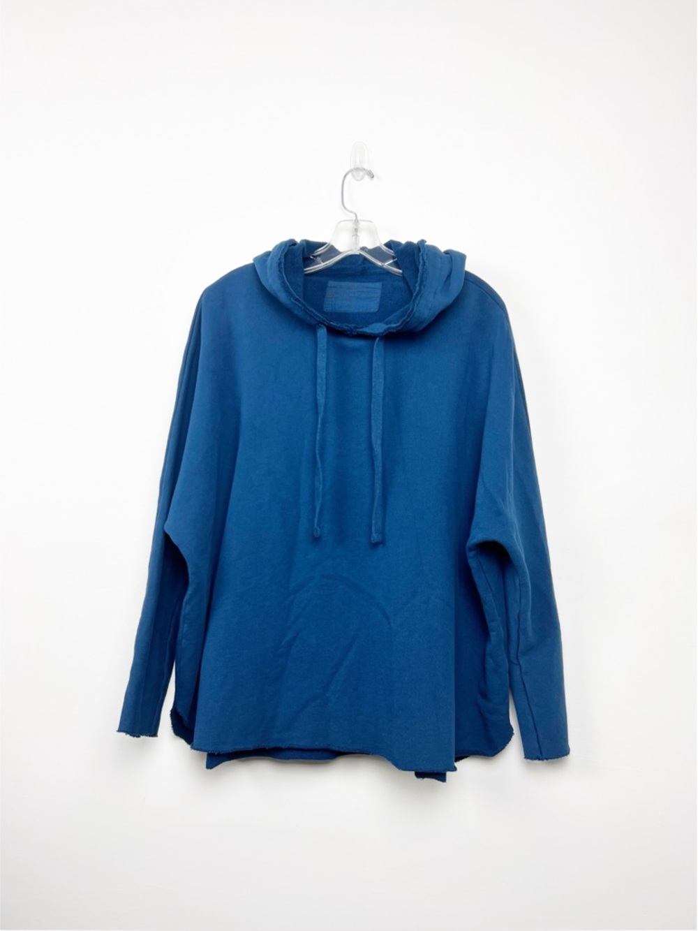 Frank & Eileen Blue Hooded Pullover Sweatshirt S